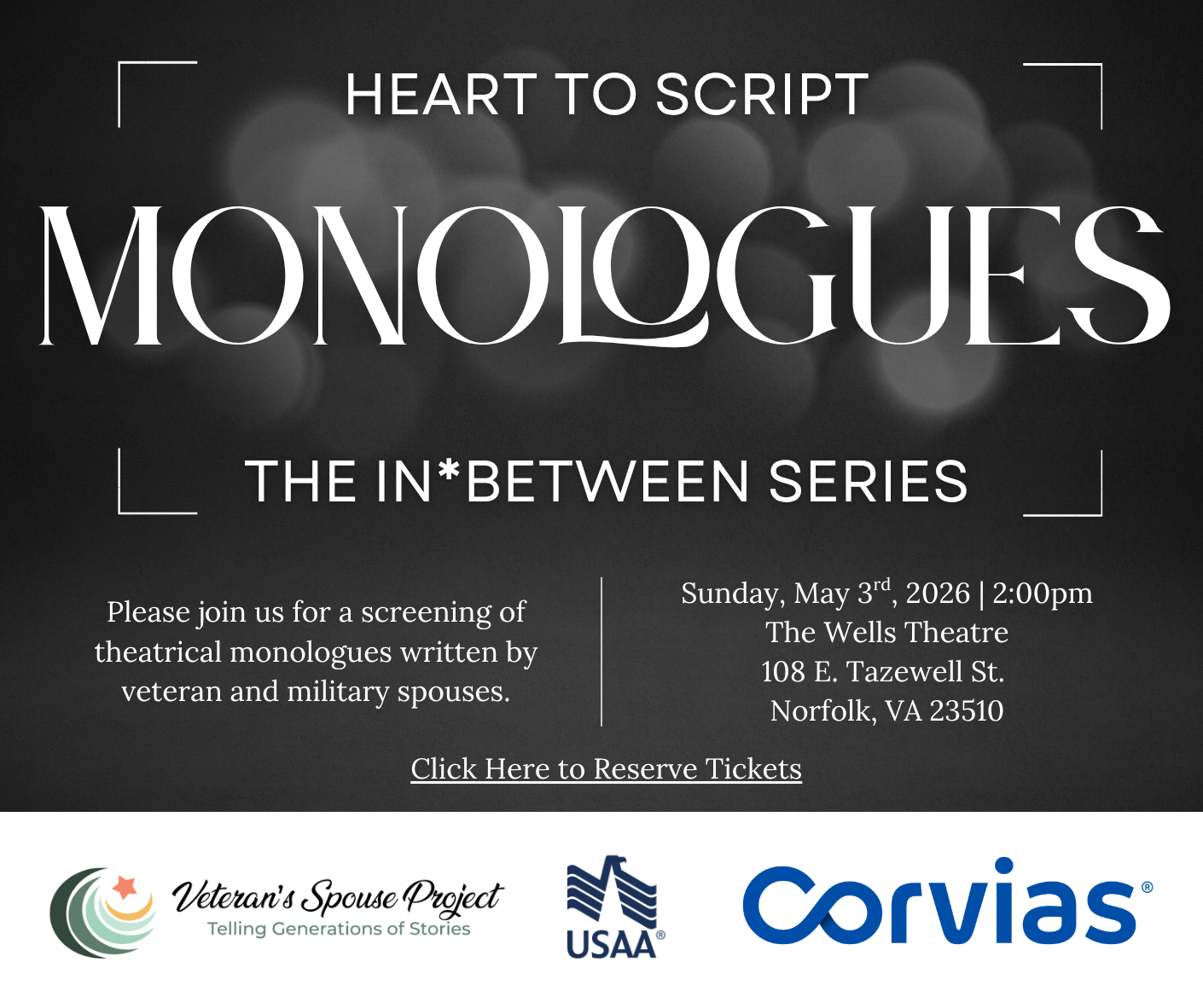 Heart to Script Monologues | Veteran's Spouse Project