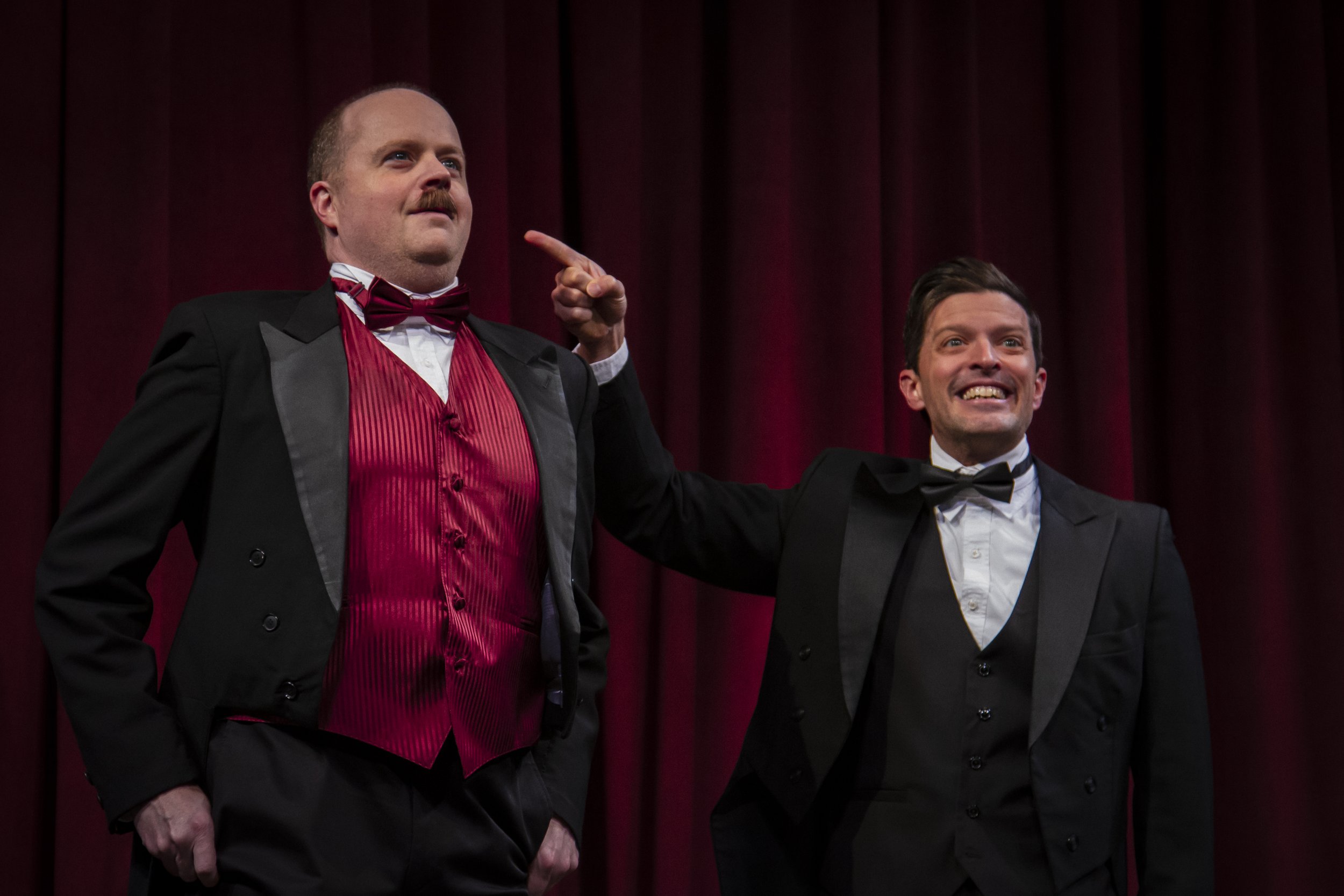 The 39 Steps Goes Off Without a “Hitch”cock! Review from HR Spotlight —  Virginia Stage Company