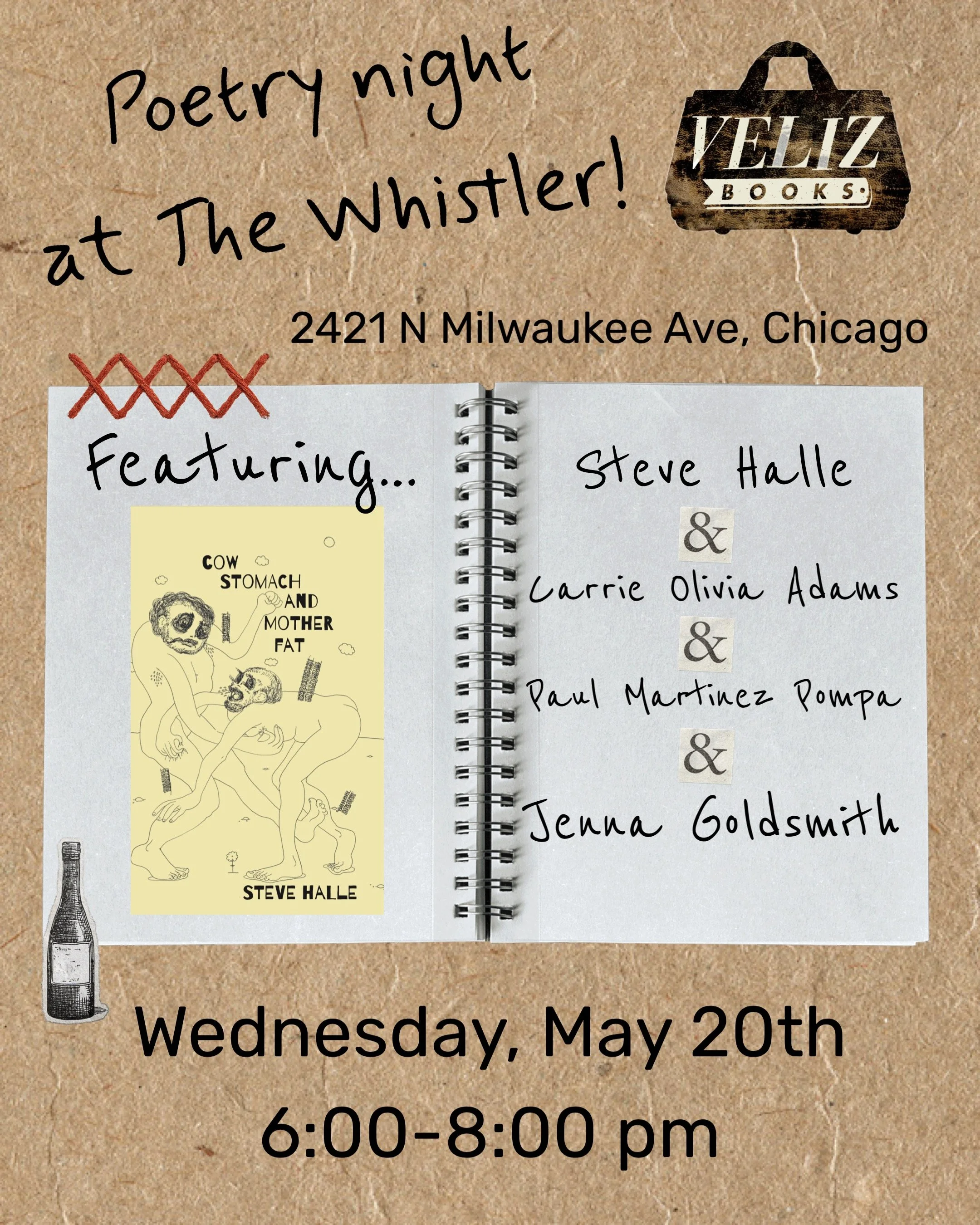 Poetry Reading at The Whistler