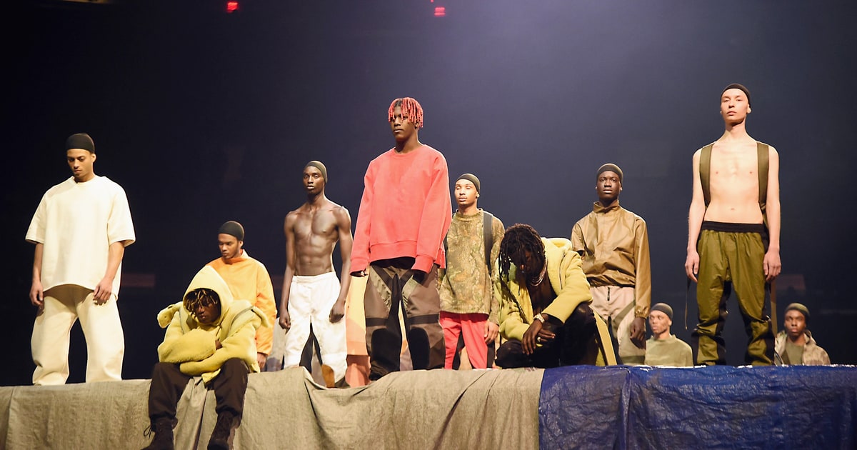 Ian Connor, Lil Yachty and Young Thug at Kanye West's Wild New York Album Launch at Madison Square Garden in 2016. Source: Rolling Stone