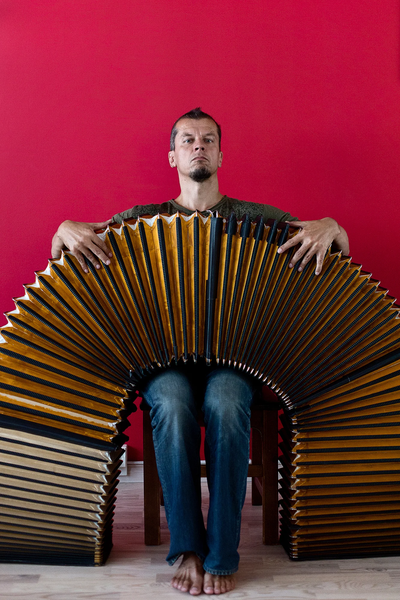  Musician Kimmo Pohjonen.&nbsp;  © Maaseudun Tulevaisuus.&nbsp; 