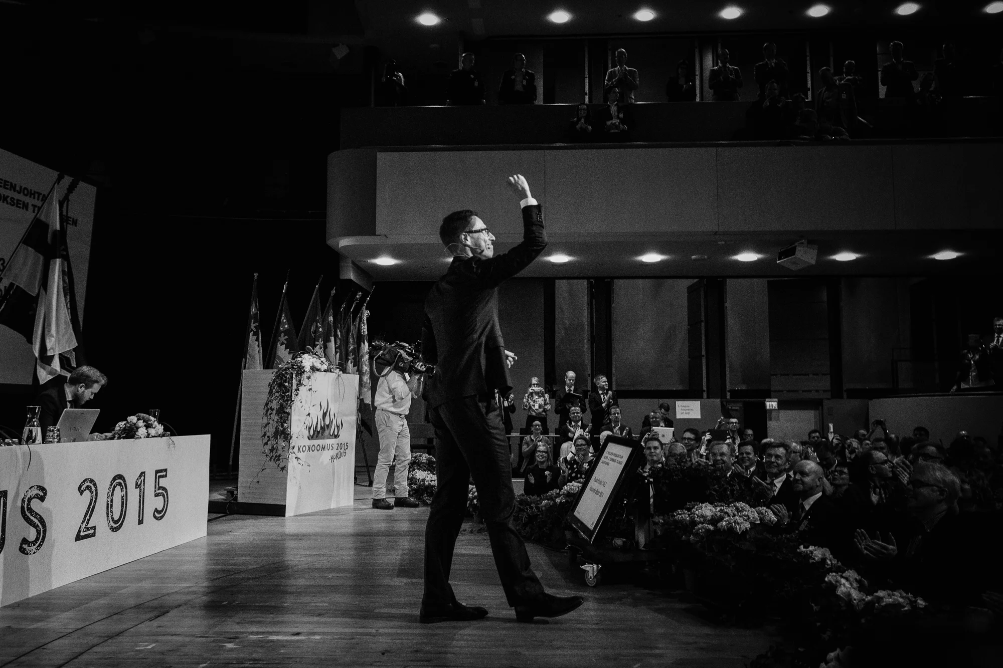  Alexander Stubb was elected as the leader of national coalition party. He served as a prime minister of Finland for one year in 2014-2015. &nbsp;  © Maaseudun Tulevaisuus.&nbsp; 