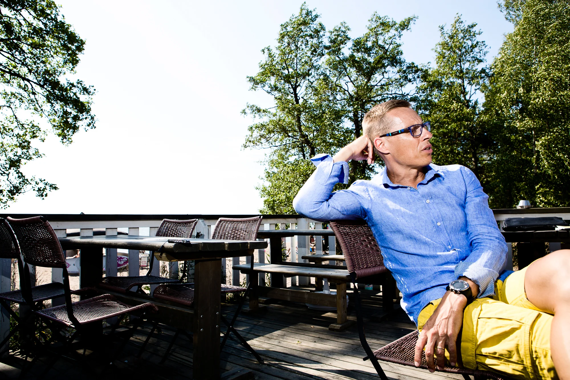  Ex-primeminister of Finland Alexander Stubb.&nbsp; 