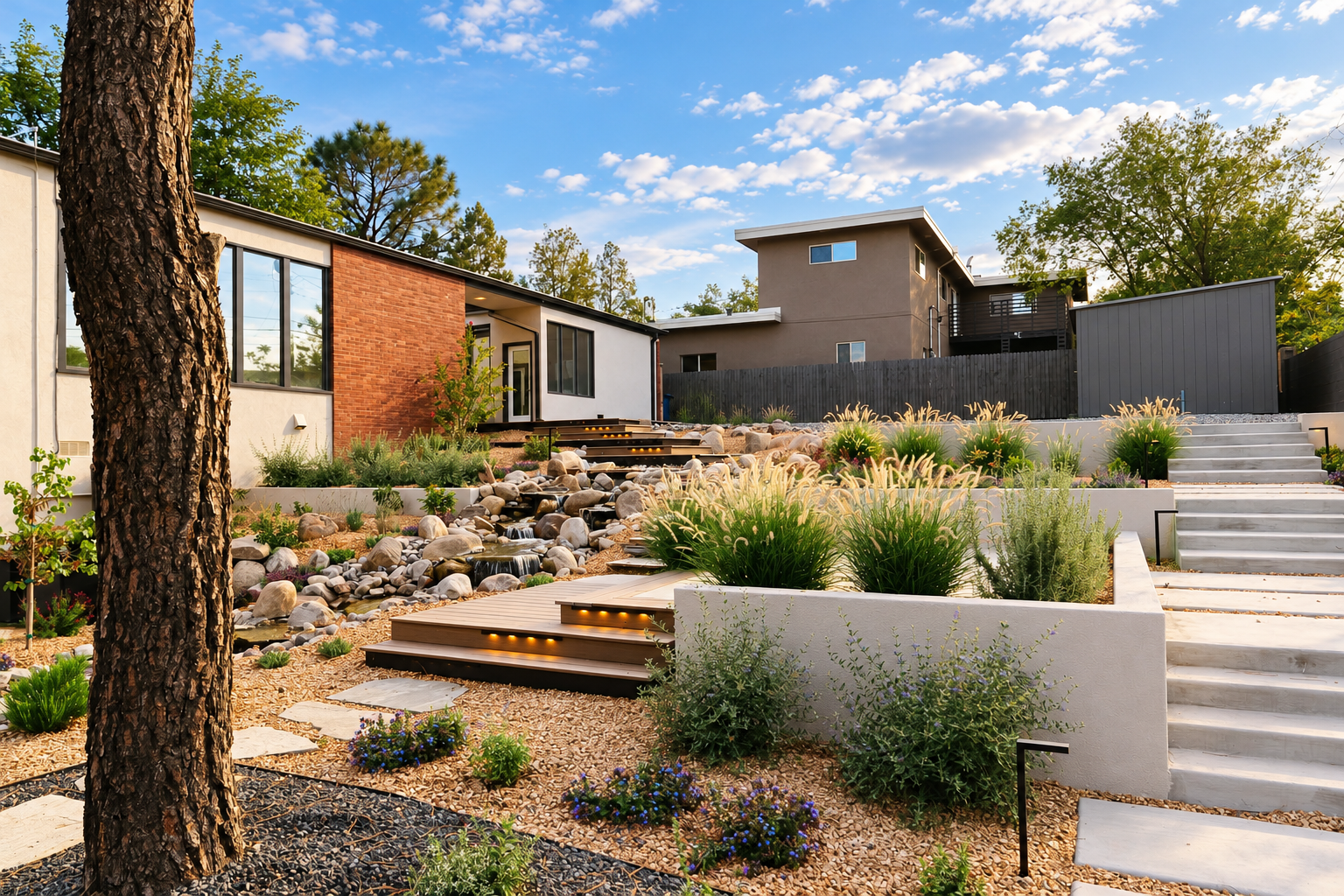 Modern Terraced Xeriscape Garden.png