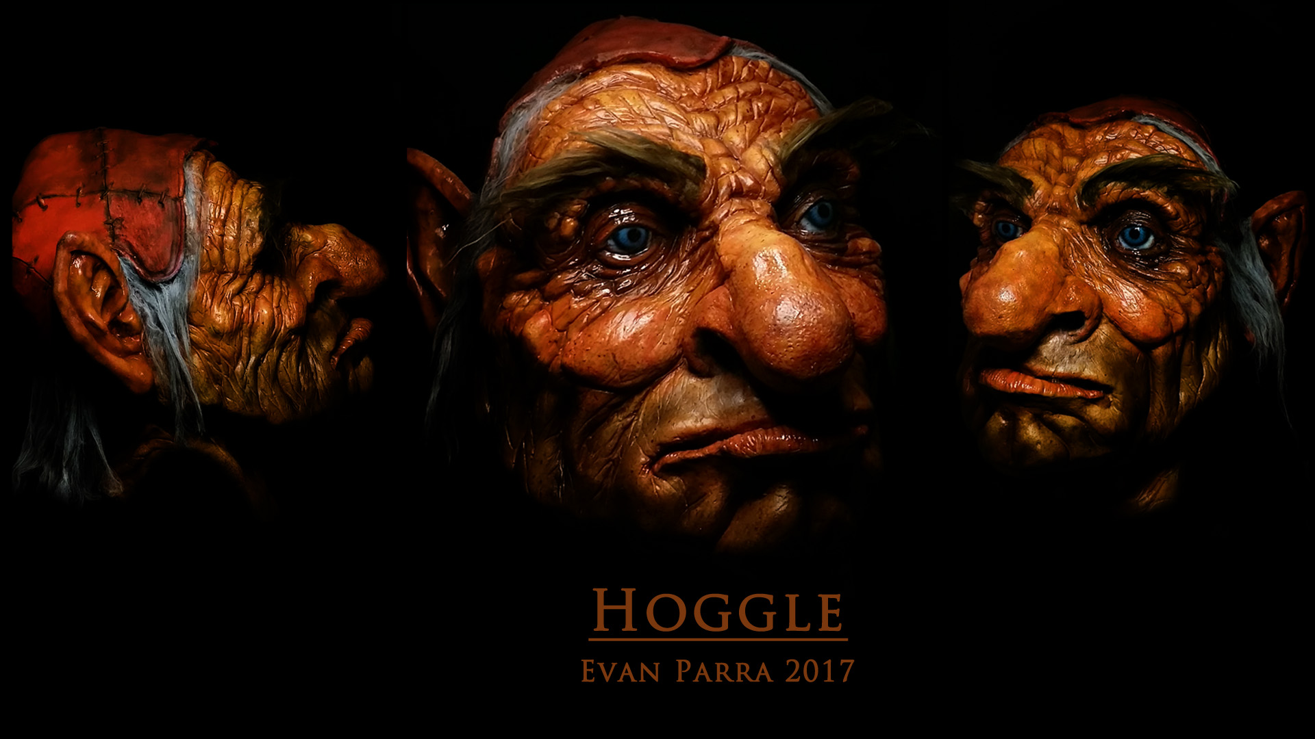 Hoggle Latex Mask