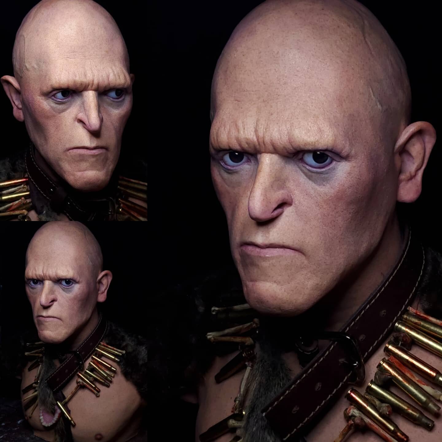 Haven't posted for ages, but here's a new Michael Berryman Pluto bust from the Wes Craven classic The Hills Have Eyes!

#fx #specialfx #sculpture #sculpt #horror #horrorfan #horroricon #horrorart #horrorcollector #lifesize #lifesizebust #horrorclassi