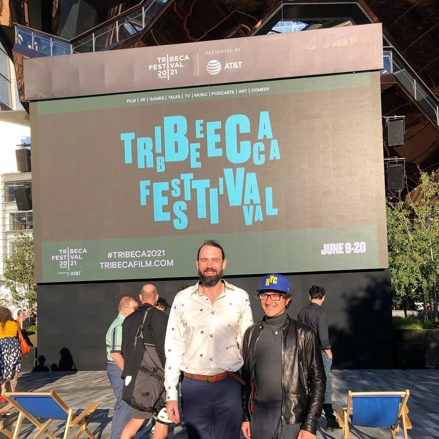 Congratulations to @buildingabridgefilm and @jamesmartinsj on the premiere at @tribeca last night!! @dukeofnate and I are honored to have composed the music for this beautiful film about Father James Martin - an inspiring and courageous priest who ha