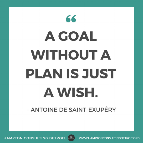 We have a plan for our goals and couldn't be more excited! 