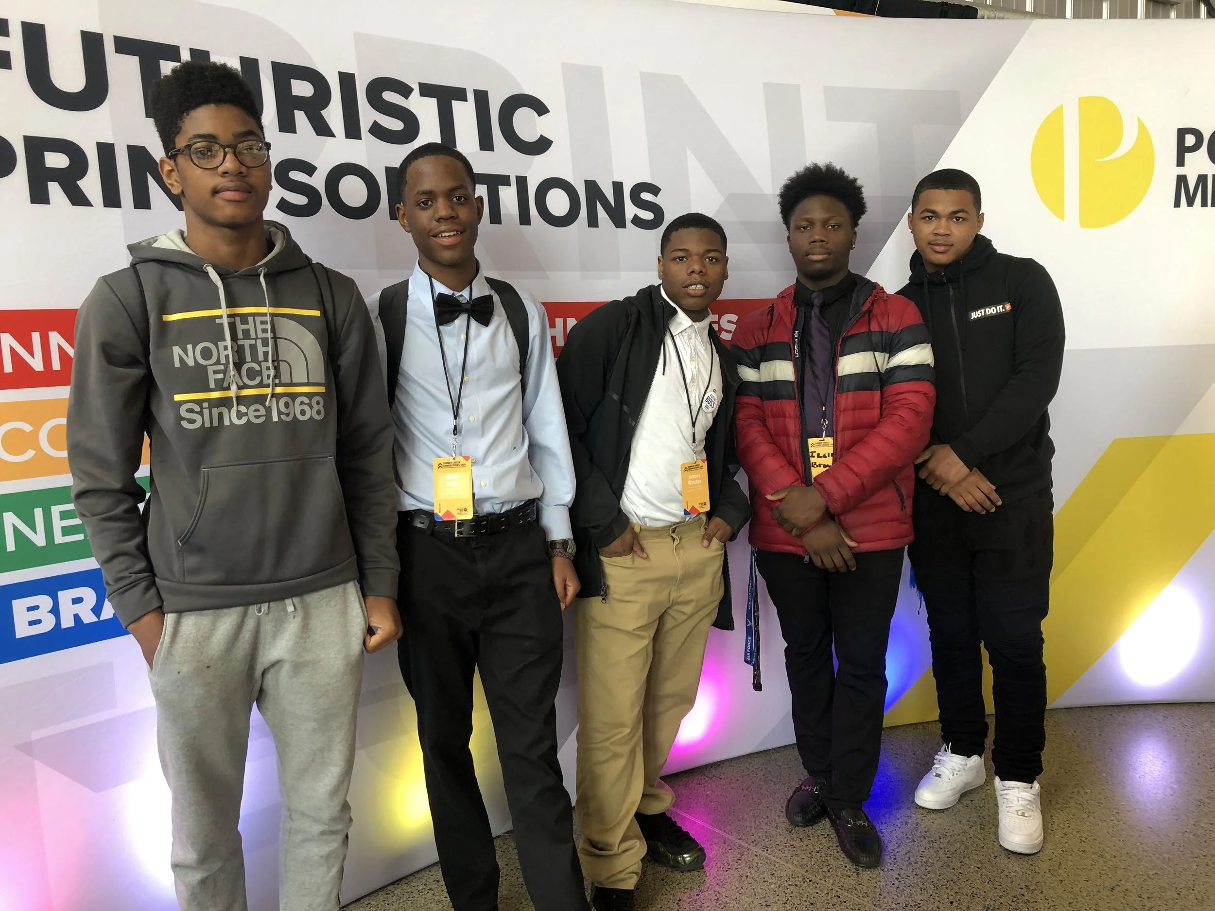 More than 700 Detroit students attended the fair and participated in four unique tracks.