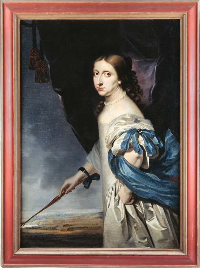 Queen Christina as painted in 1661 by Abraham Wuchters