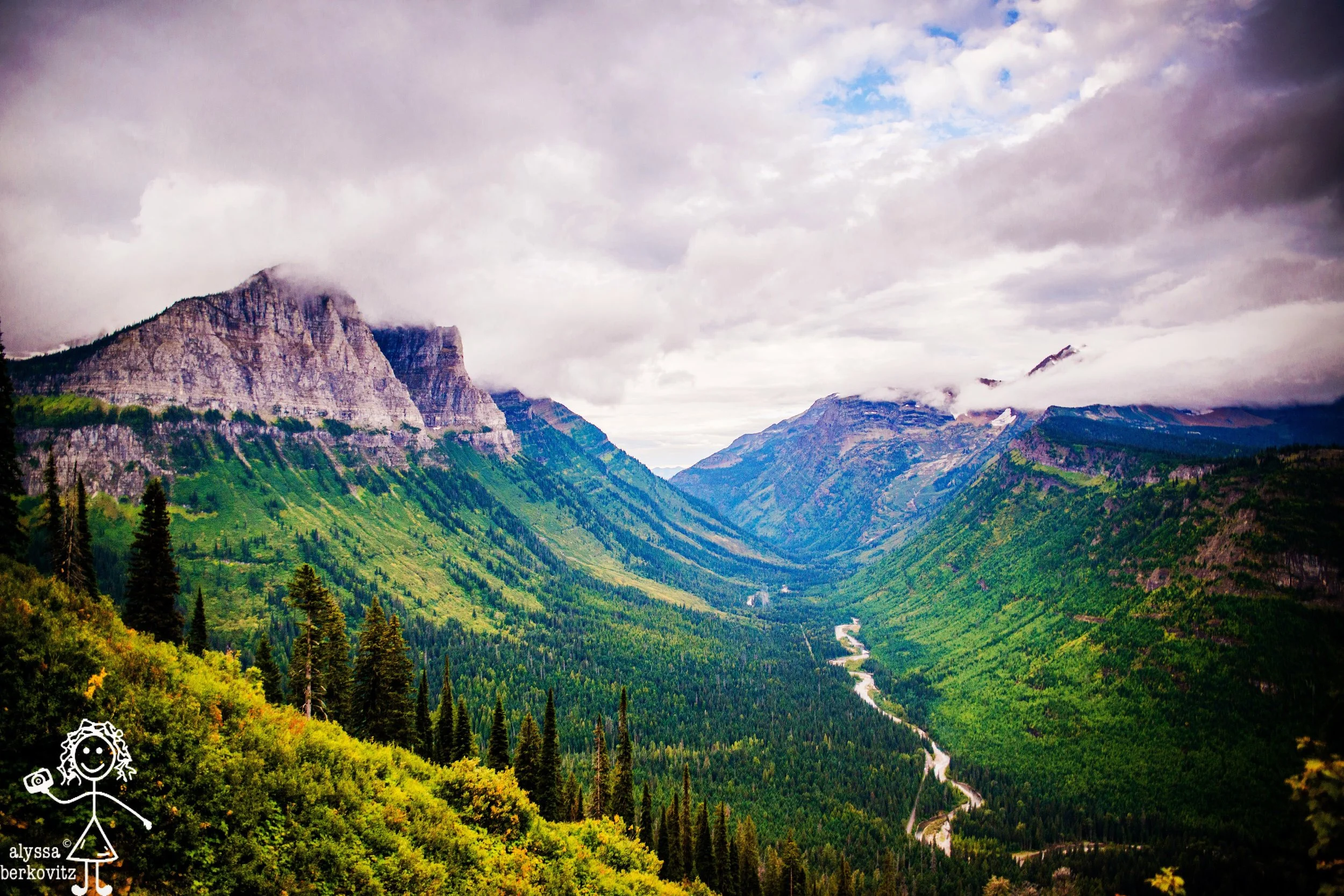 purple mountains majesty - west glacier, mt (2016)