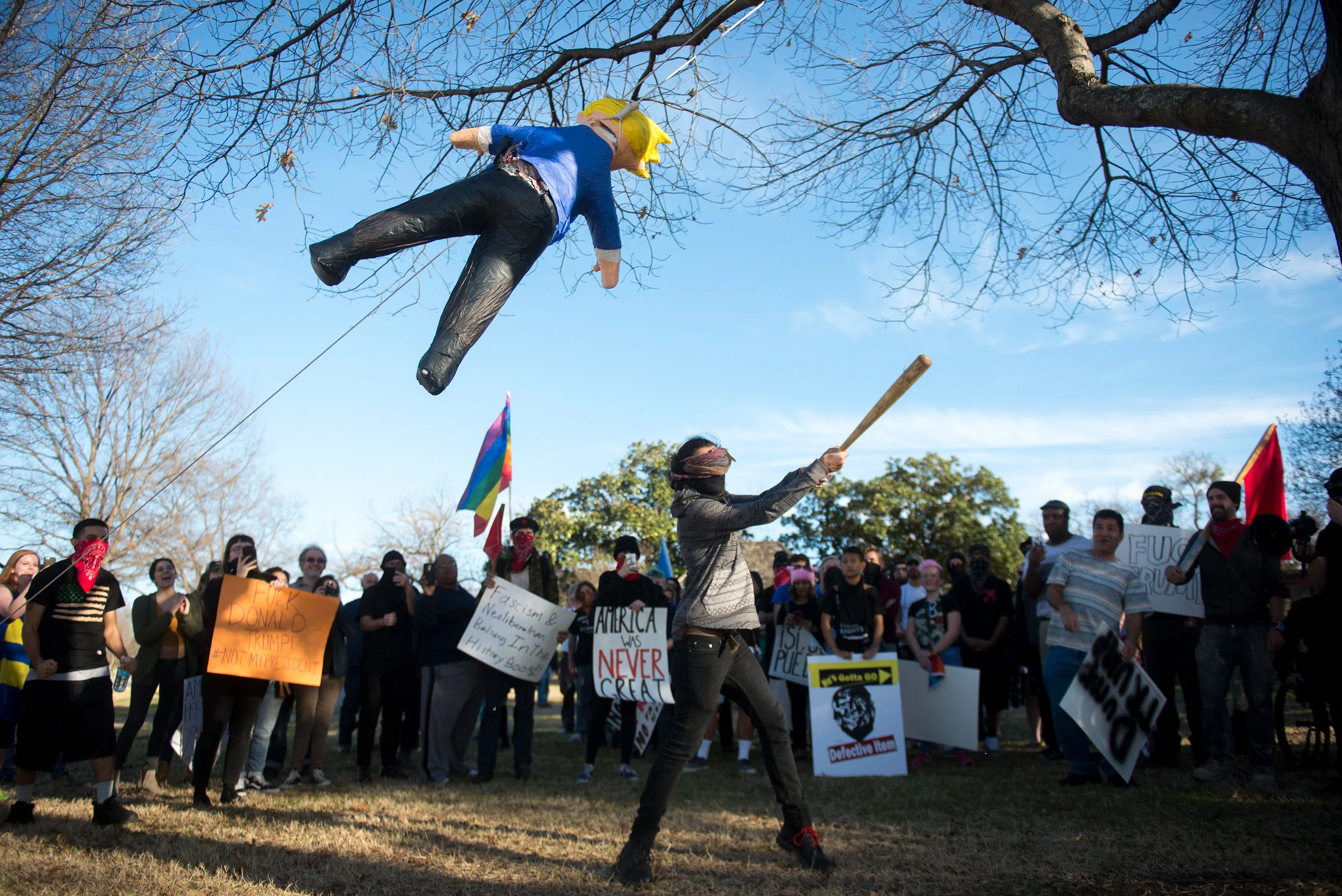 J20 Dallas Anti Trump March & General Strike