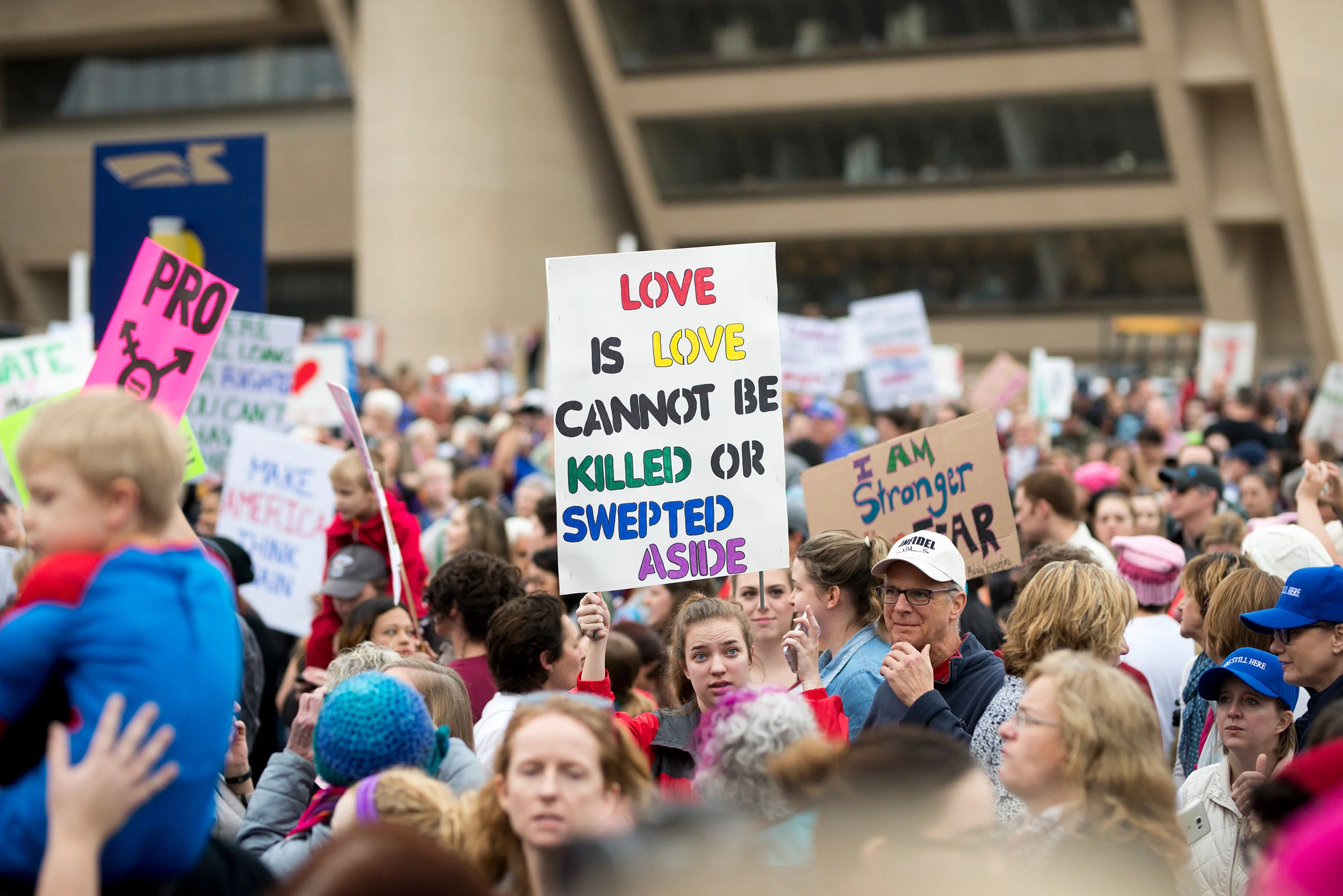 Dallas Women's March, Rally
