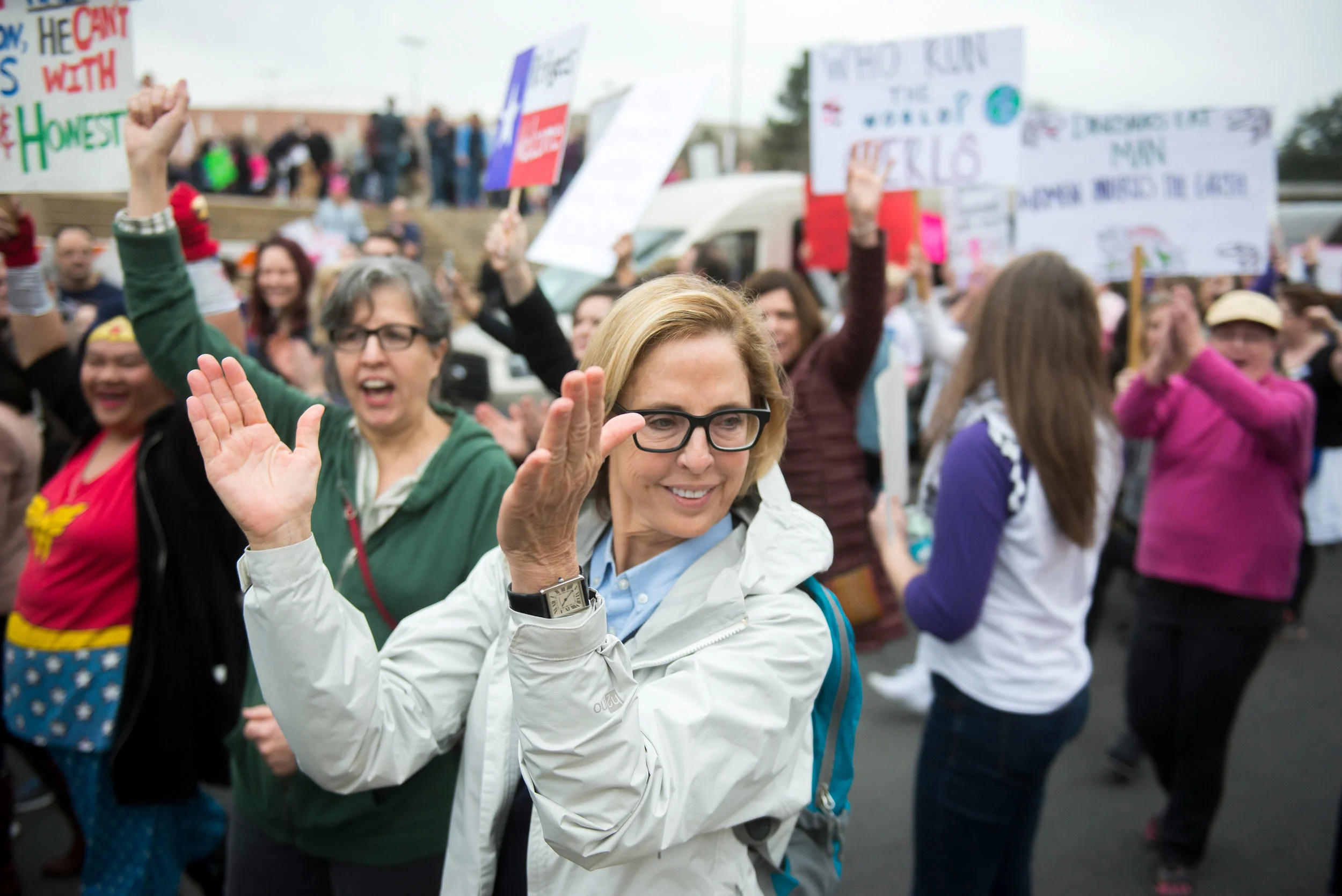 Dallas Women's March, Rally