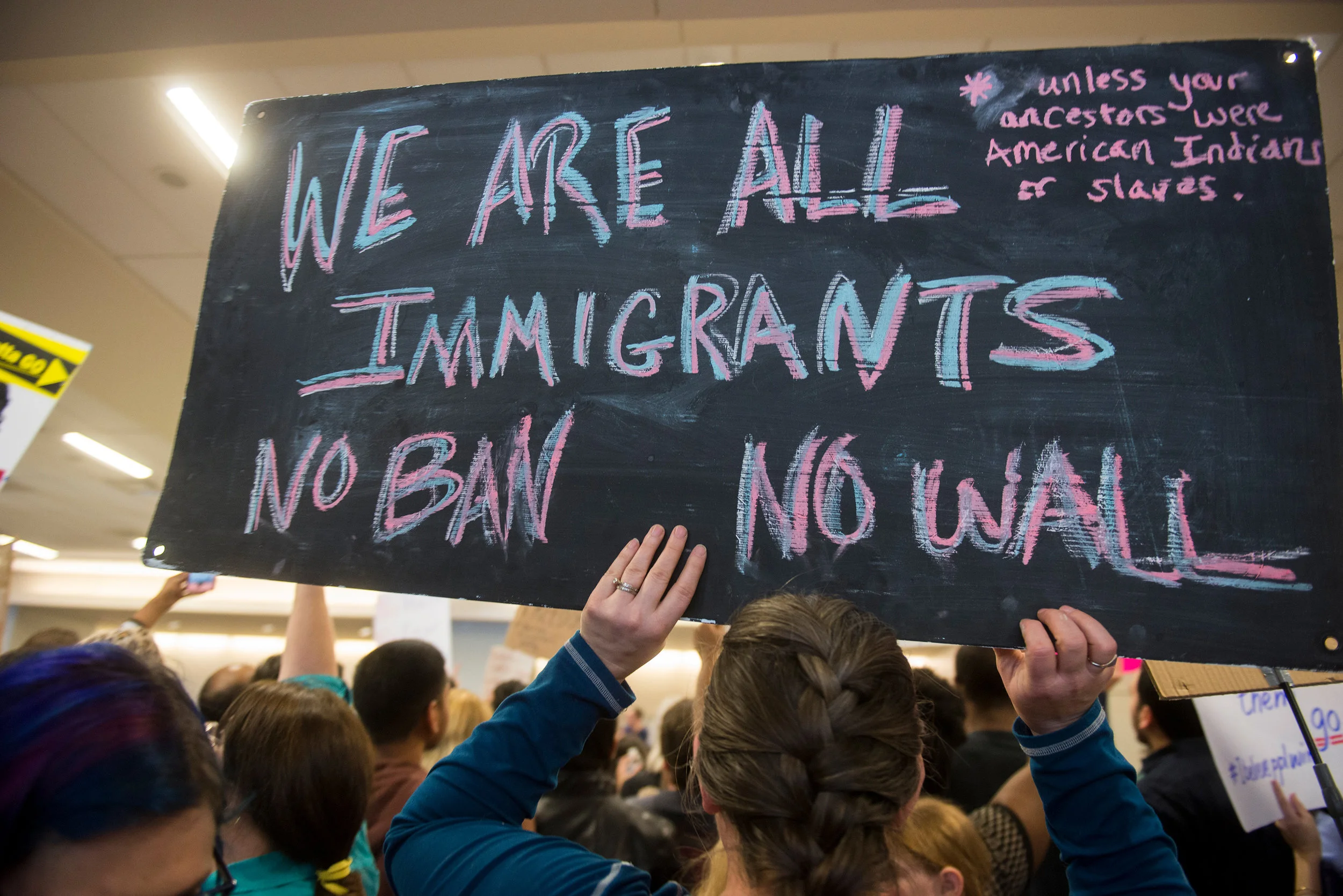 DFW International Detainee Protest