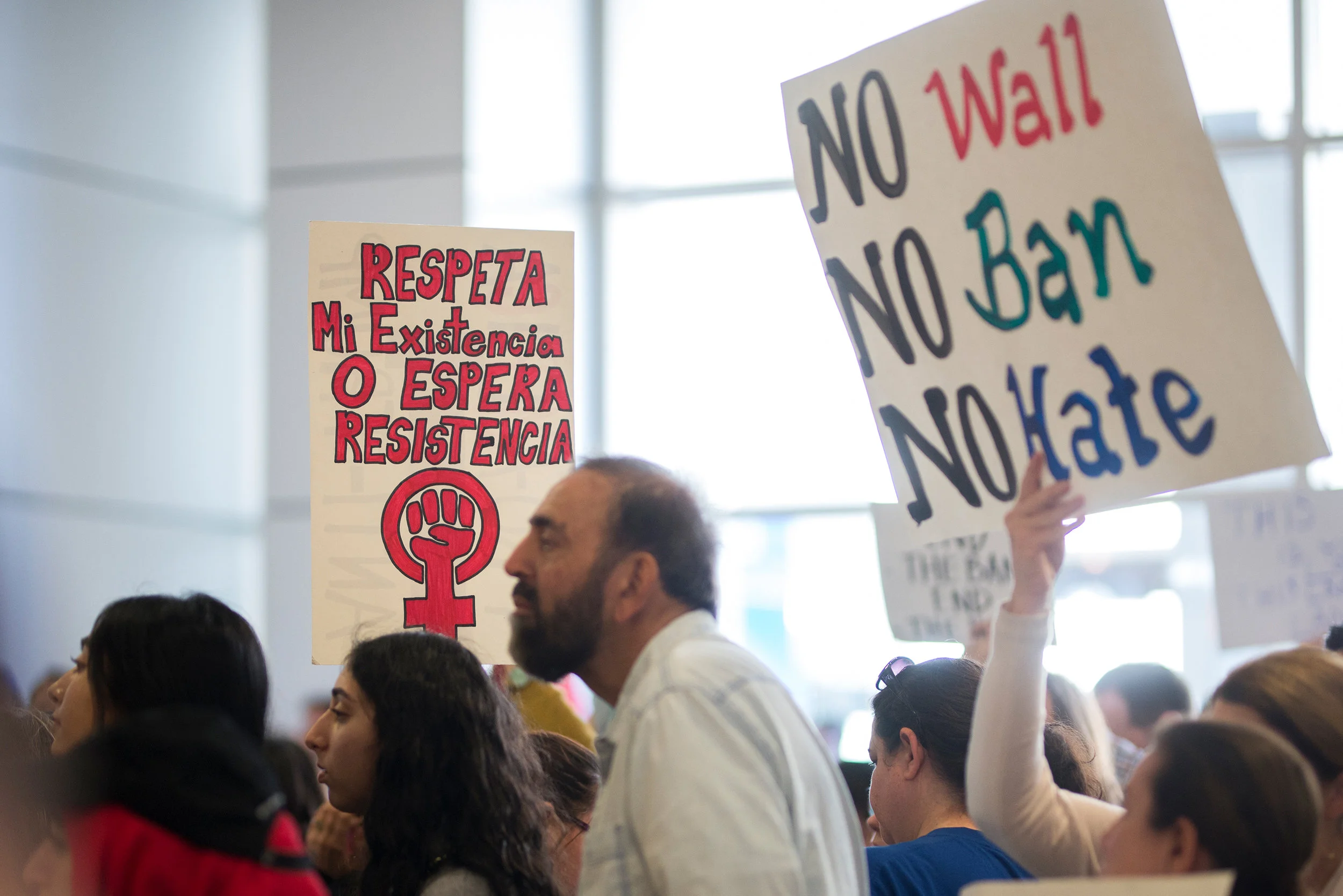 DFW International Detainee Protest