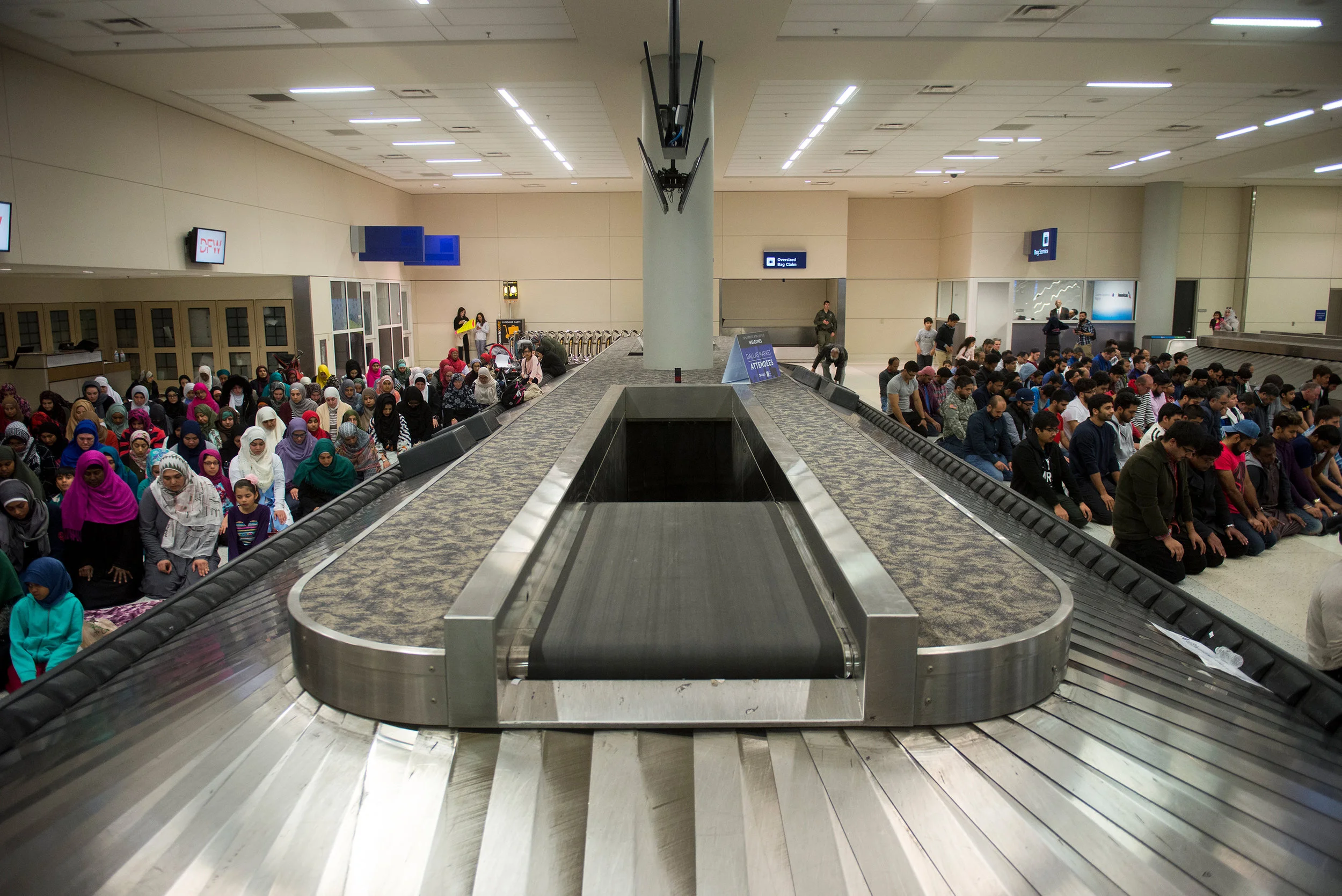 DFW International Detainee Protest