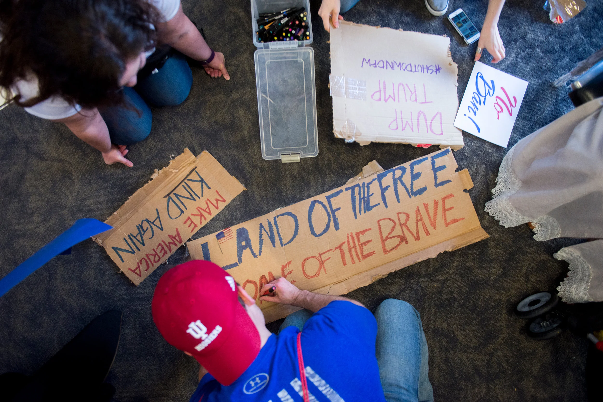 DFW International Detainee Protest