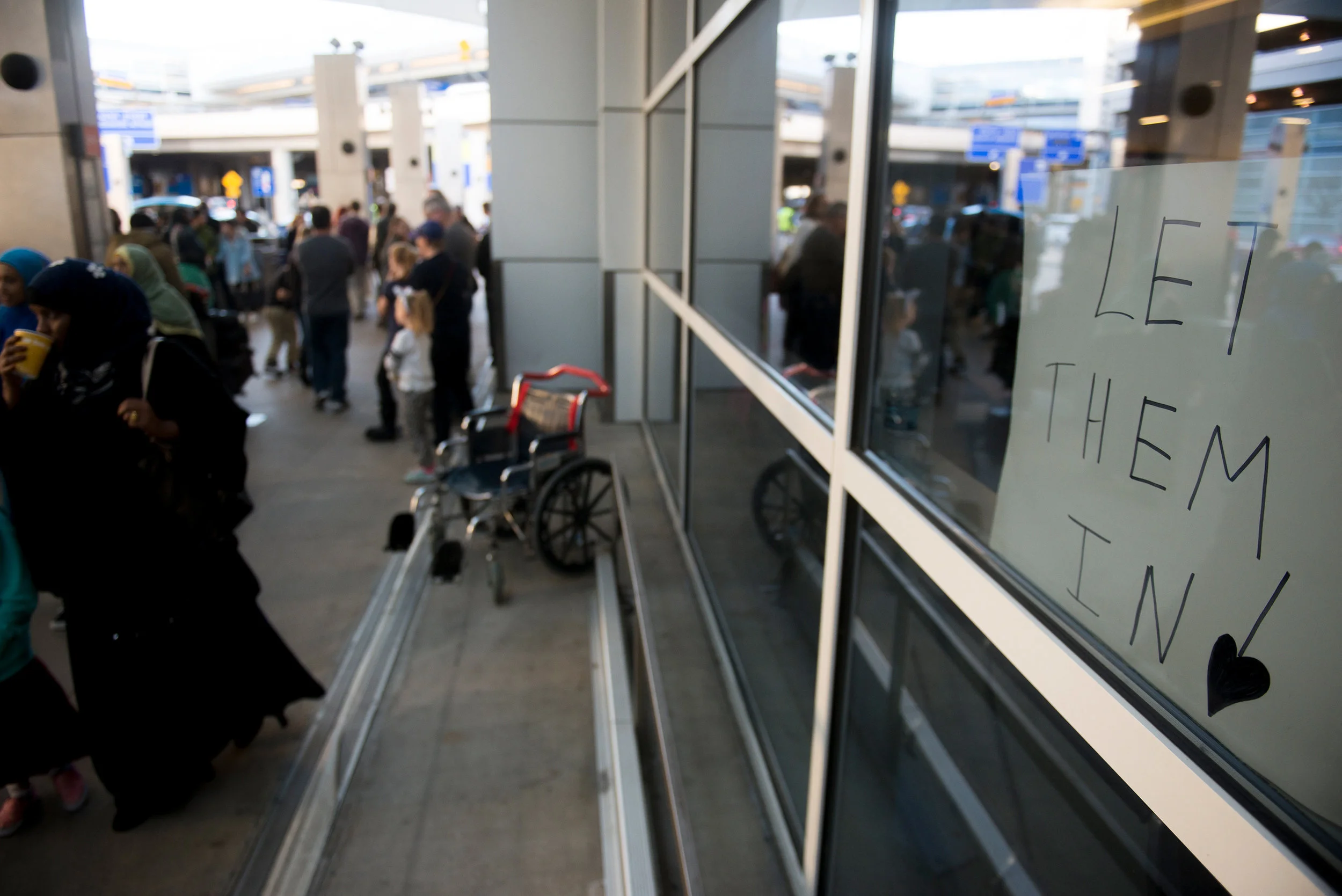 DFW International Detainee Protest