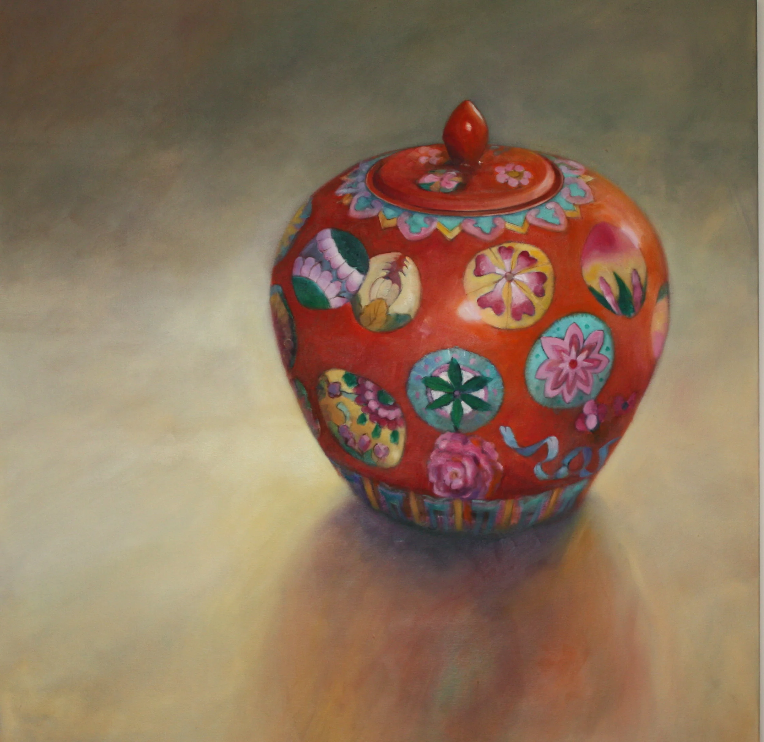The Asian Jar Oil on Canvas 90cm x 90cm