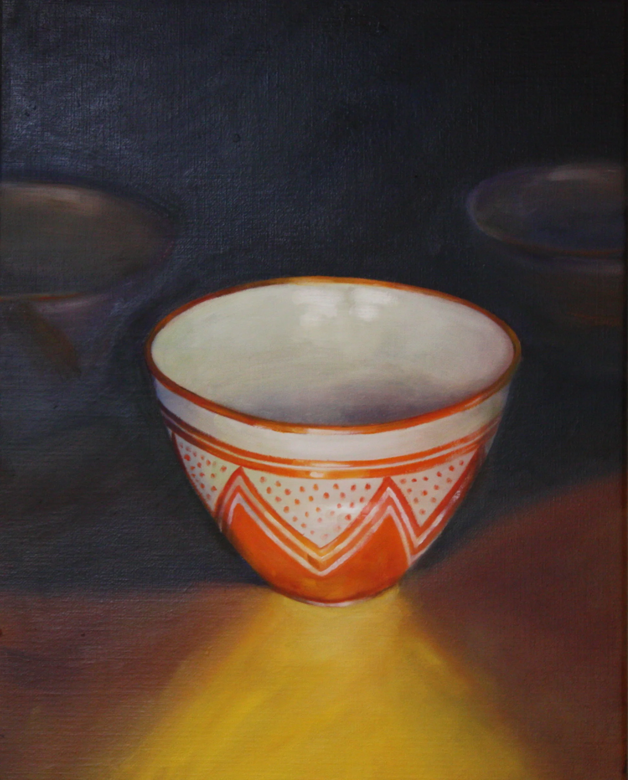 Orange Bowl Oil on Canvas 50cm x 40cm