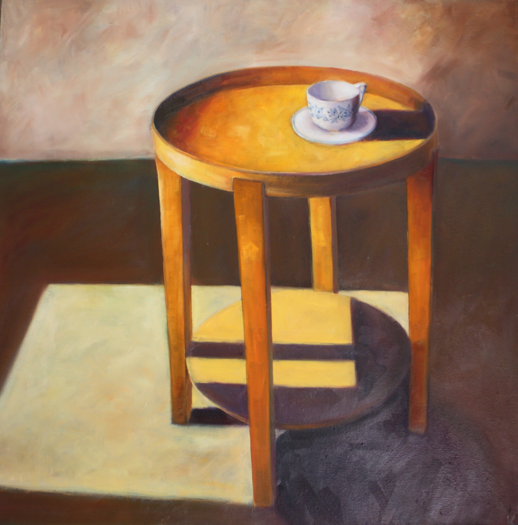 Sunlight on Table Oil on Canvas 90cm x 90cm