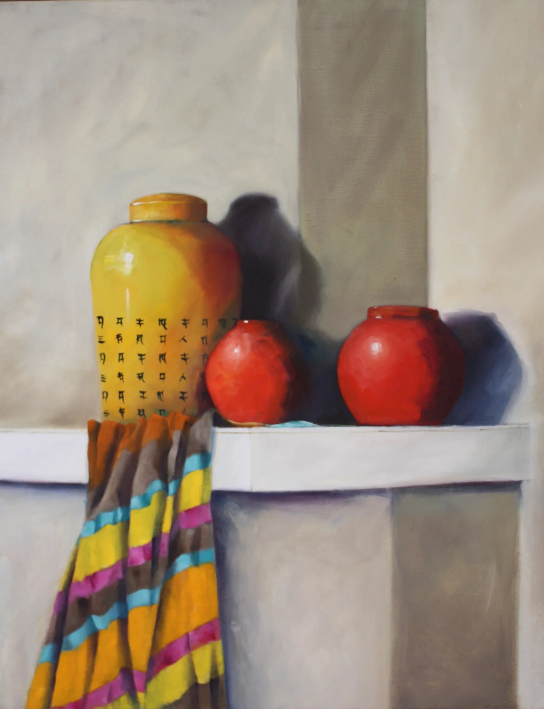 The Mantelpiece Oil on Canvas 90cm x 75cm