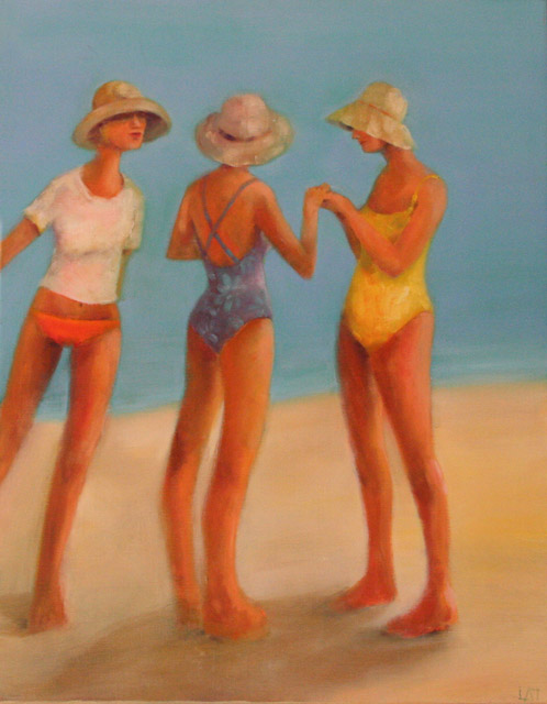 Discovery Beach Oil on Canvas 90cm x 70cm