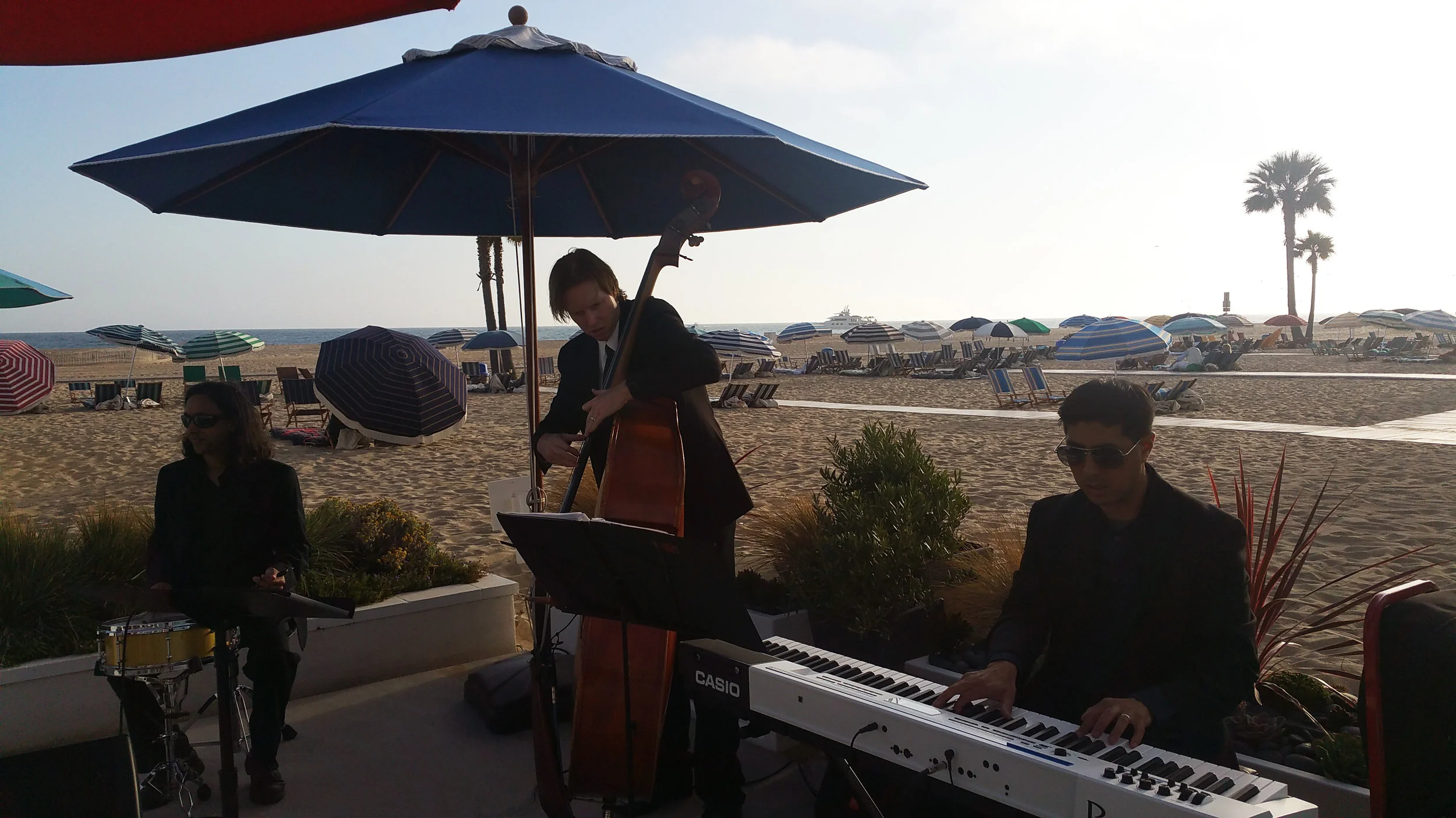 BIRTHDAY PARTY - Katie Harris and The Secret Jazz Band were fabulous to work with! Katie is well organized and takes all the stress out of hosting a party. She and her band are totally flexible and will play the music you request. They were all very positive, professional, respectful, relaxed and a pleasure to have at our event! I highly recommend them and look forward to referring them to my friends. -Kathy H, Santa Monica, CA