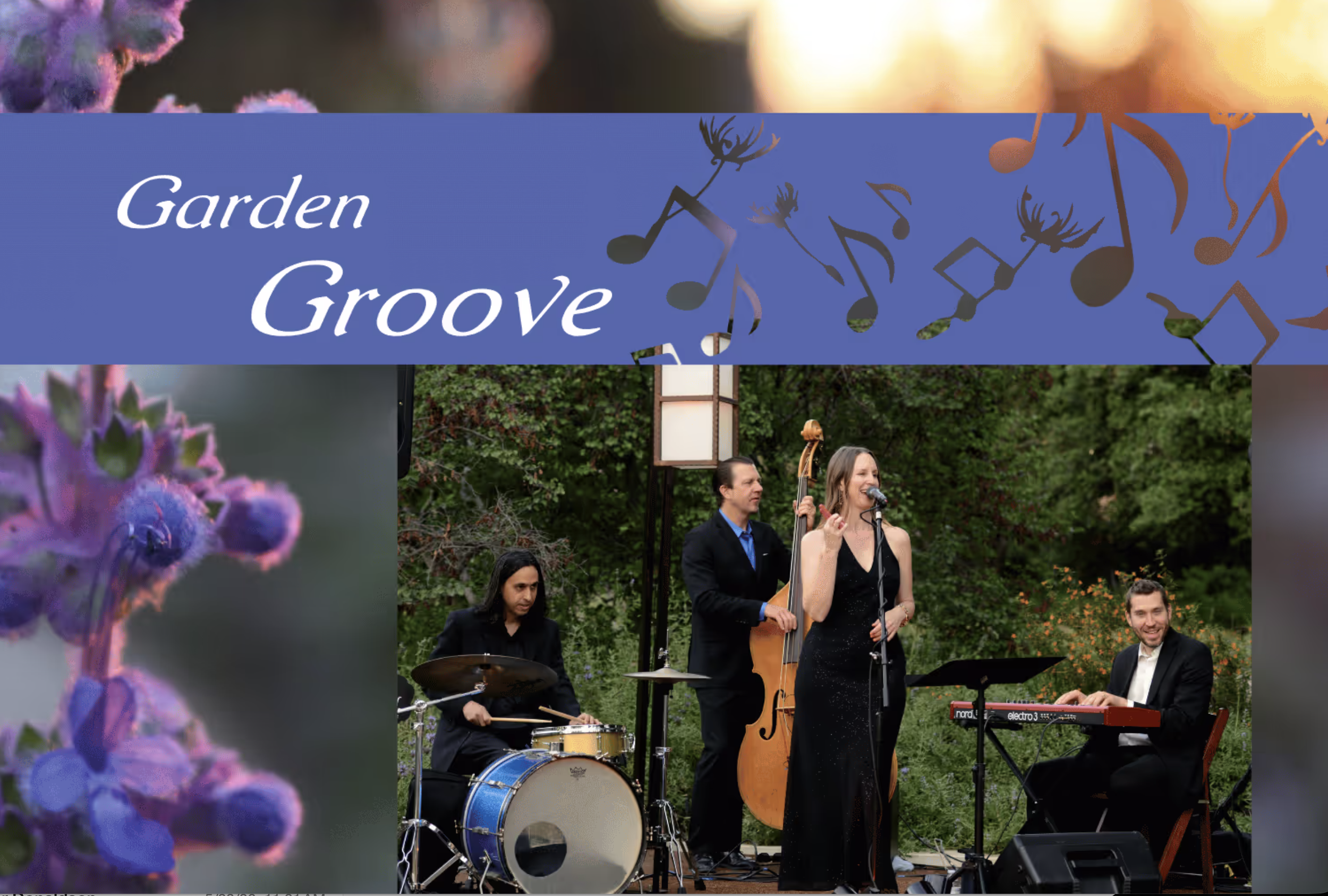 A Starlight &amp; Standards Dance Party Presented by Garden Groove at the California Botanic Garden