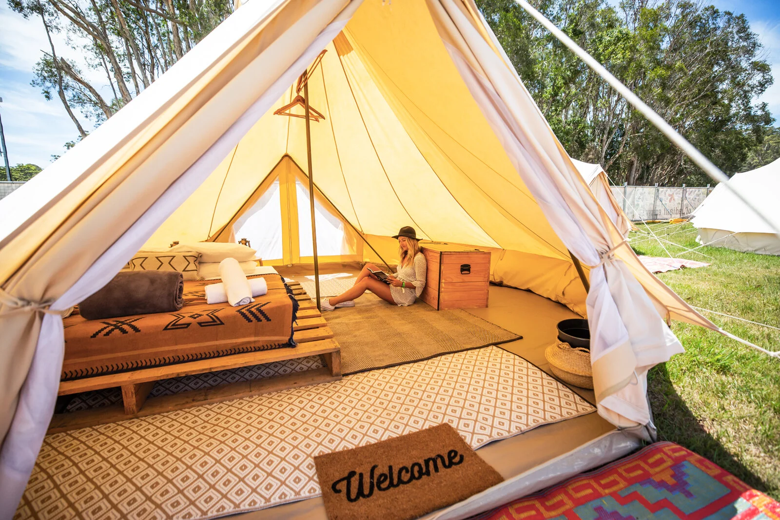 Splendour In The Grass Glamping 
