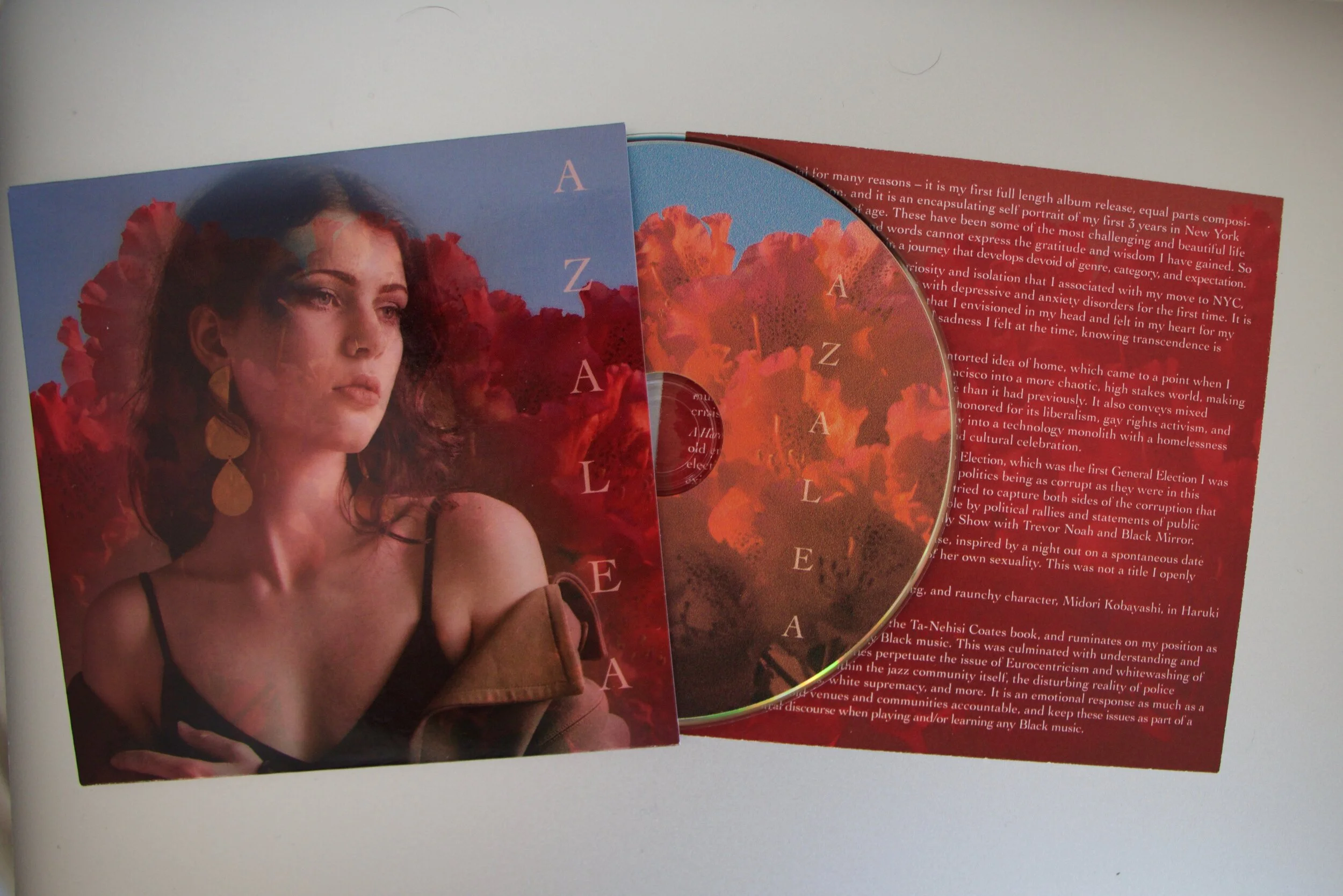 Azalea" CD w/ Free MP3 Download Card — Sasha Berliner