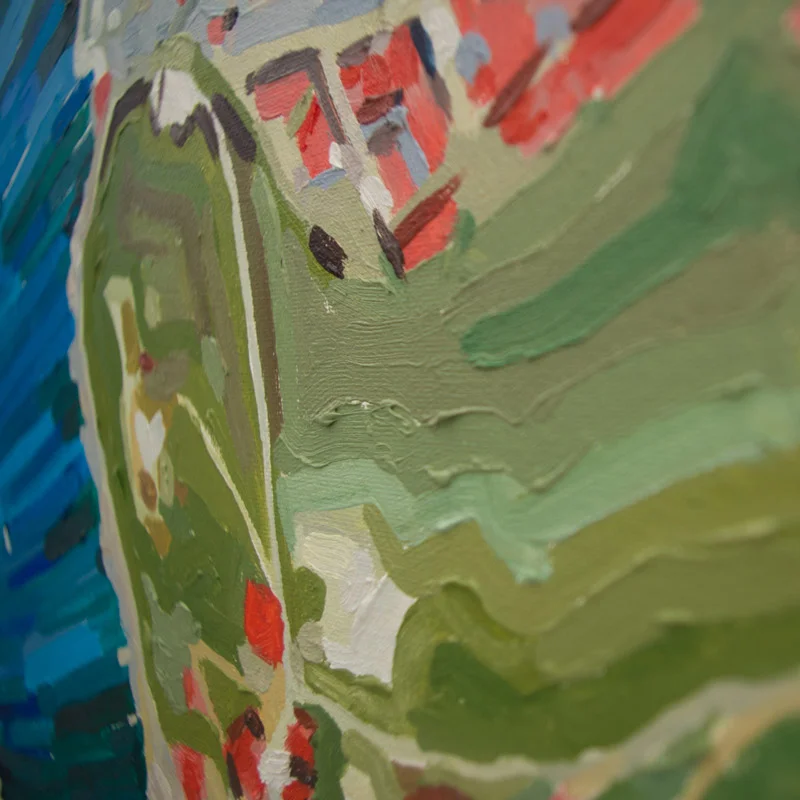 ABOVE : Gustavia - detail