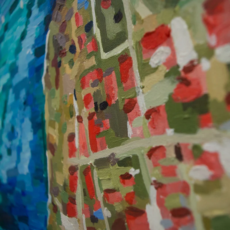 ABOVE : Gustavia - detail