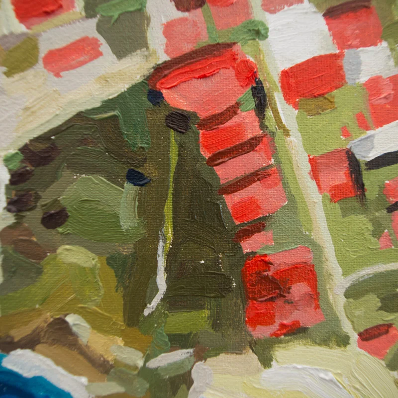 ABOVE : Gustavia - detail