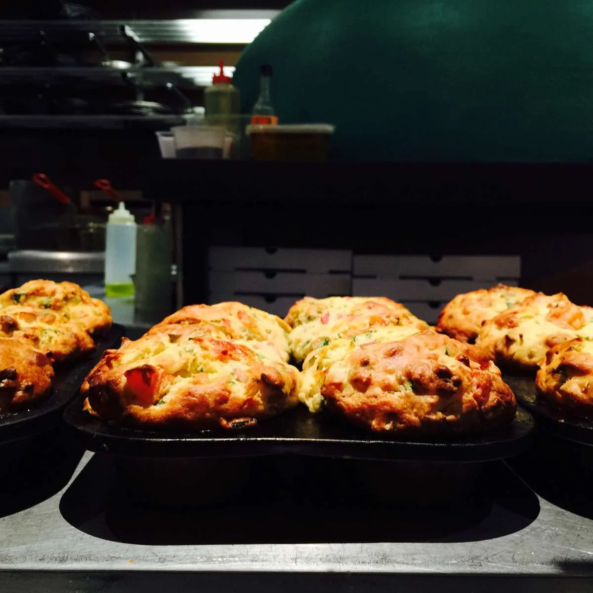 Freshly baked muffins