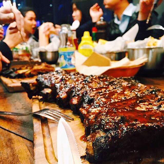 BBQ beef ribs (yummy!)