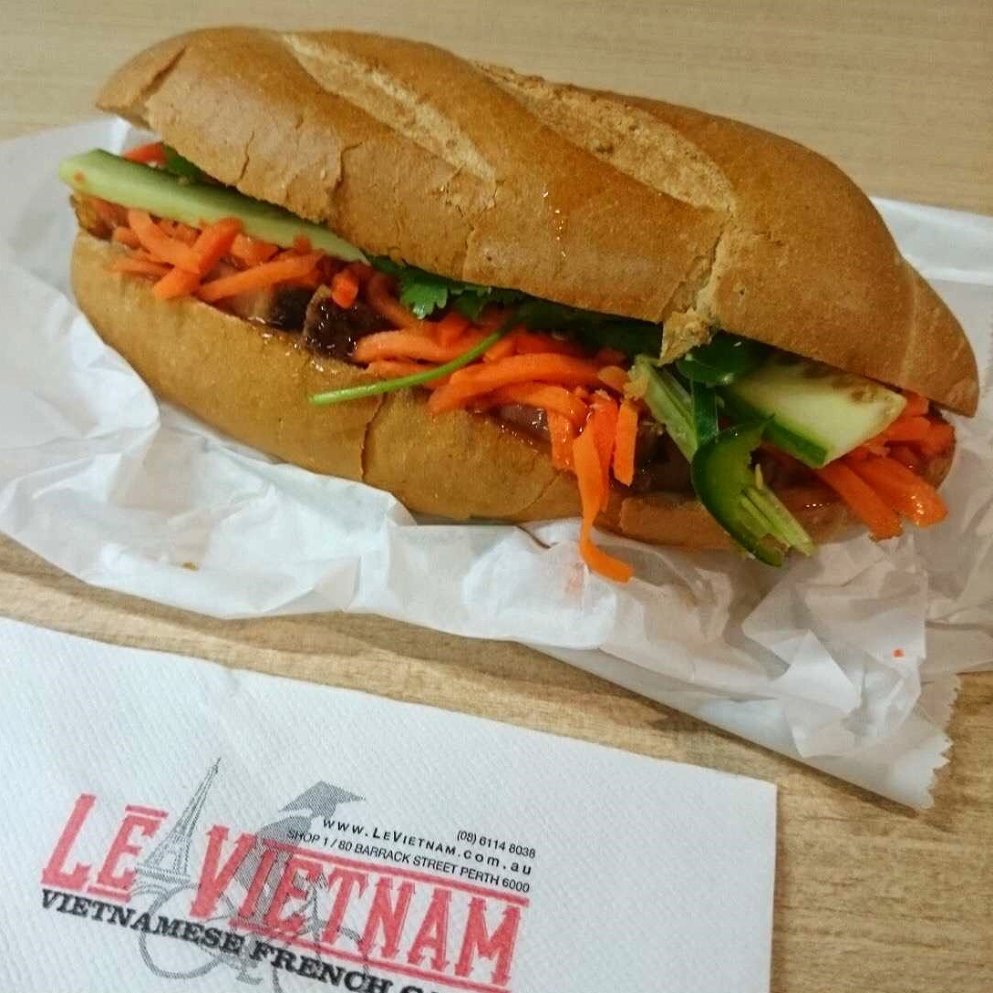 Crispy Roast Pork Banh Mi