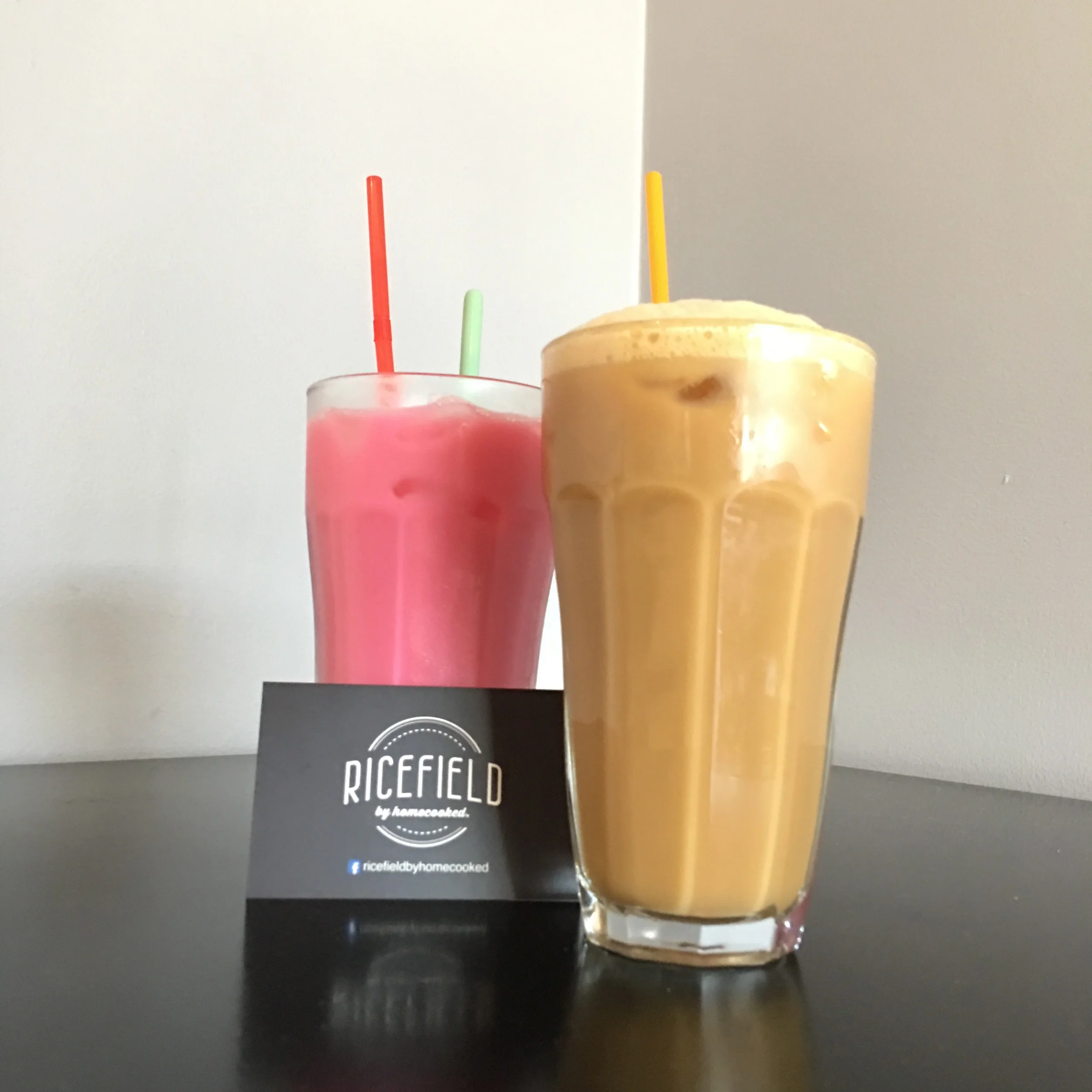 Ice Bandung and Cold Kopi Tarik from RiceField Cockburn
