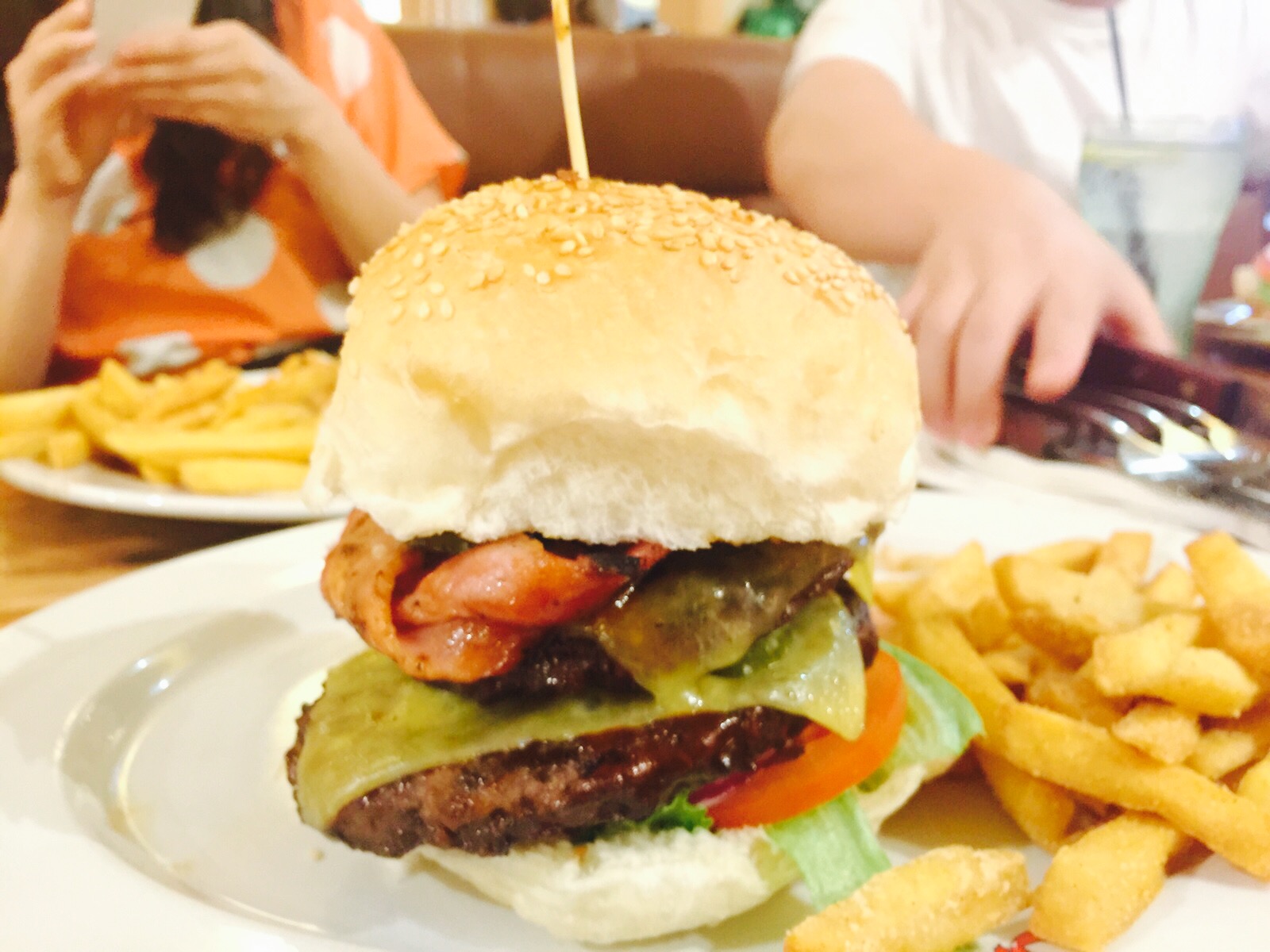 Hunga Bunga Stacked Burger