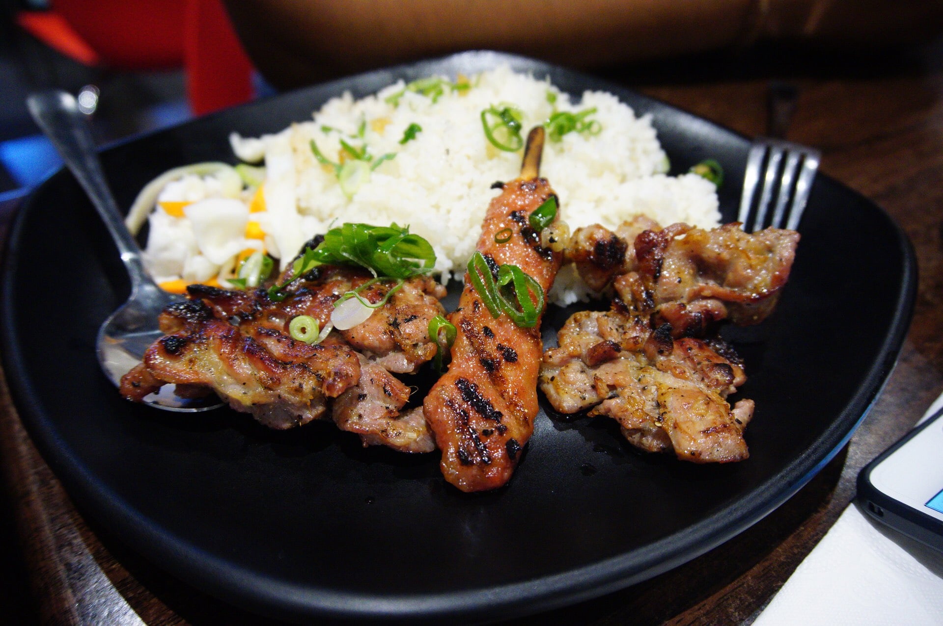 3 Regions Meat Combination with Rice - $15