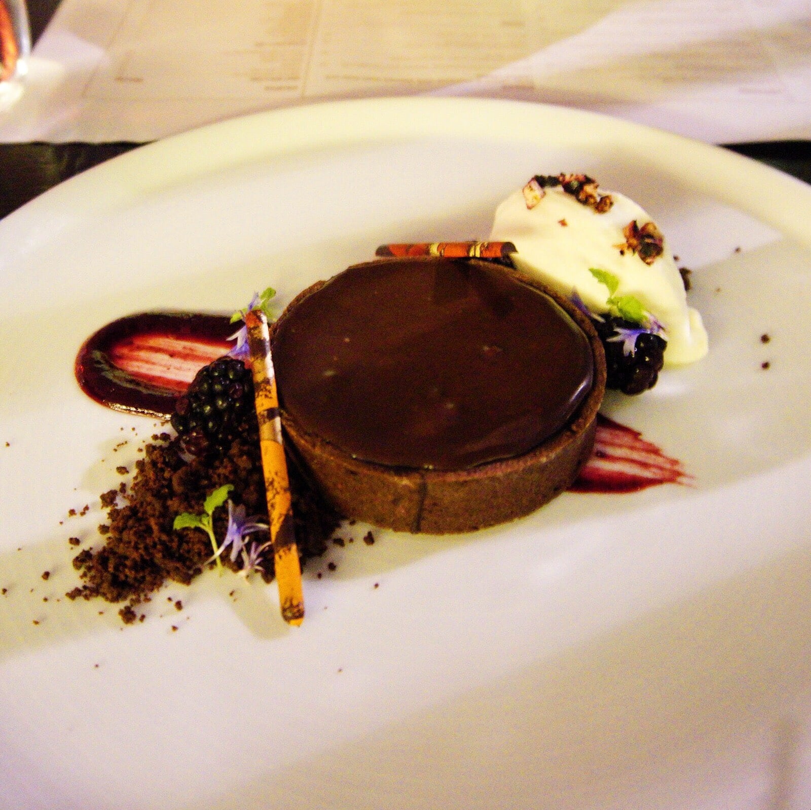 Special dessert of the night from Heirloom Perth