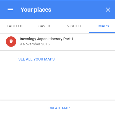Maps > Create Map