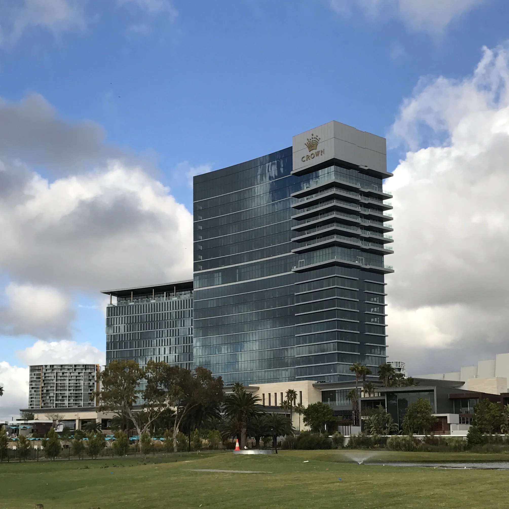 Good afternoon, Crown Towers!
