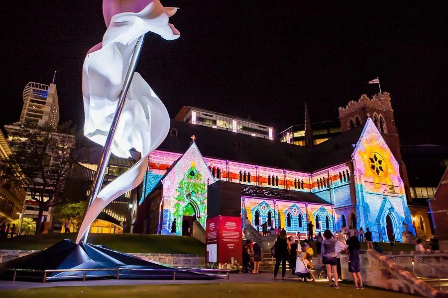 Christmas Lights Projection