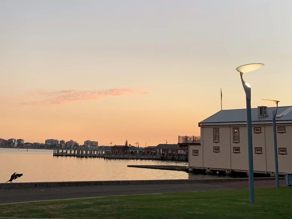 Sunset at Riverside Drive