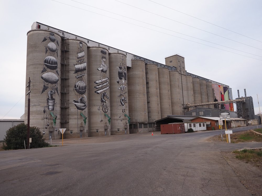 CBH Grain Terminal Silo Northam