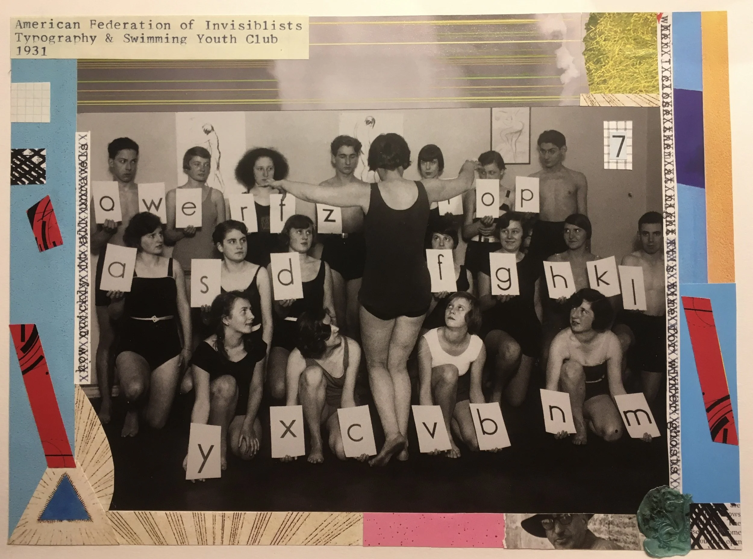 American Federation of Invisiblists Typography & Swimming Youth Club, 1931 / 2022