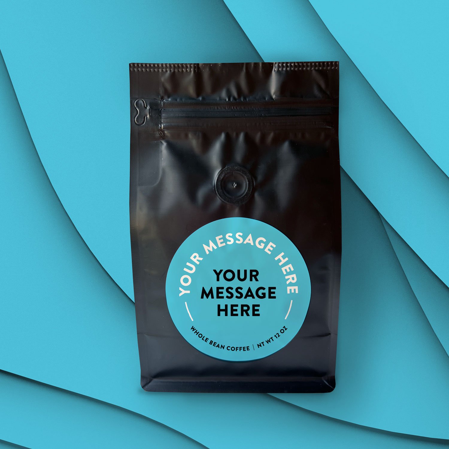8 or 12 oz. Custom Coffee Bags — Reboot Roasting Omaha Specialty