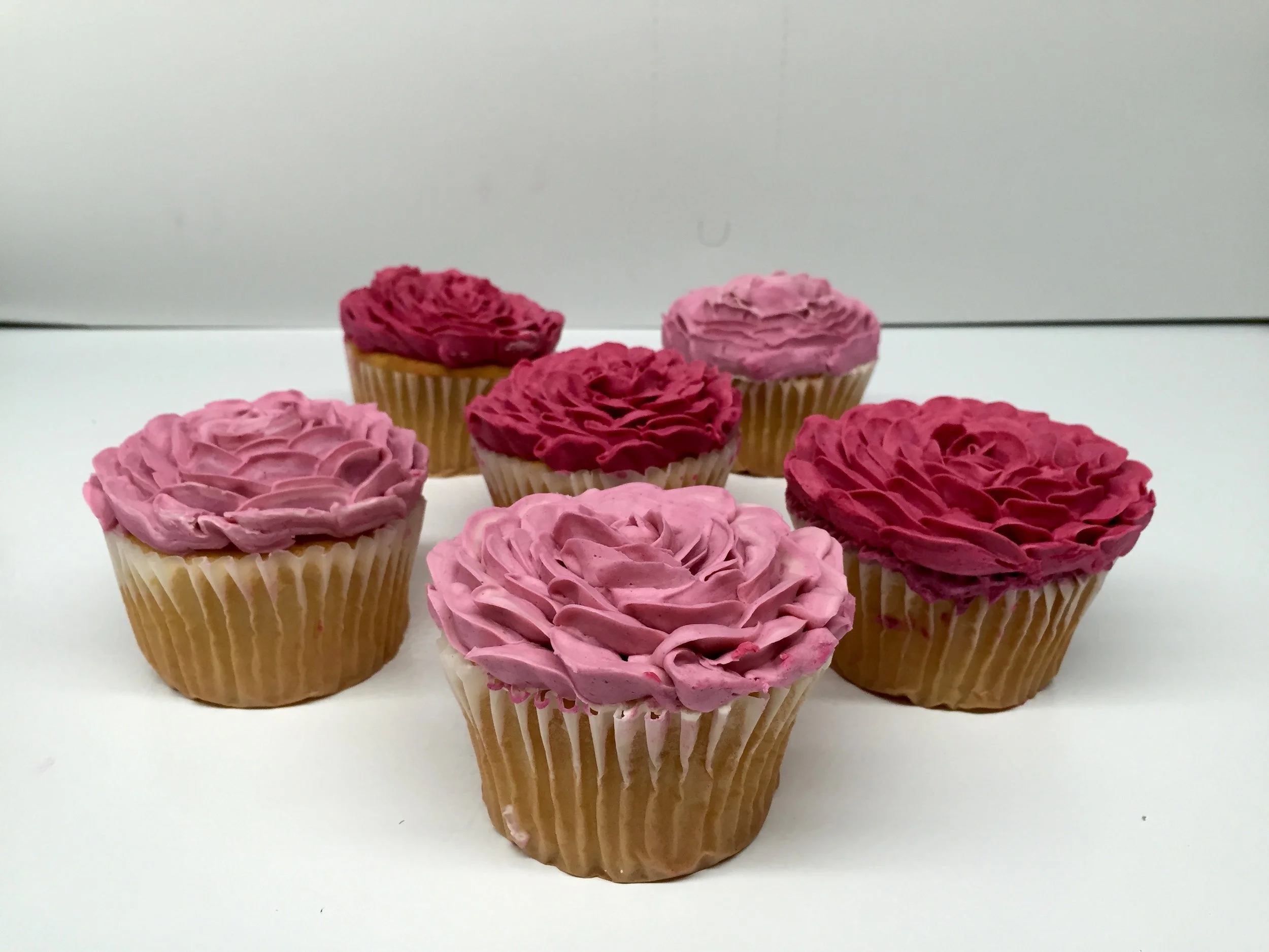 Full Cupcake Roses